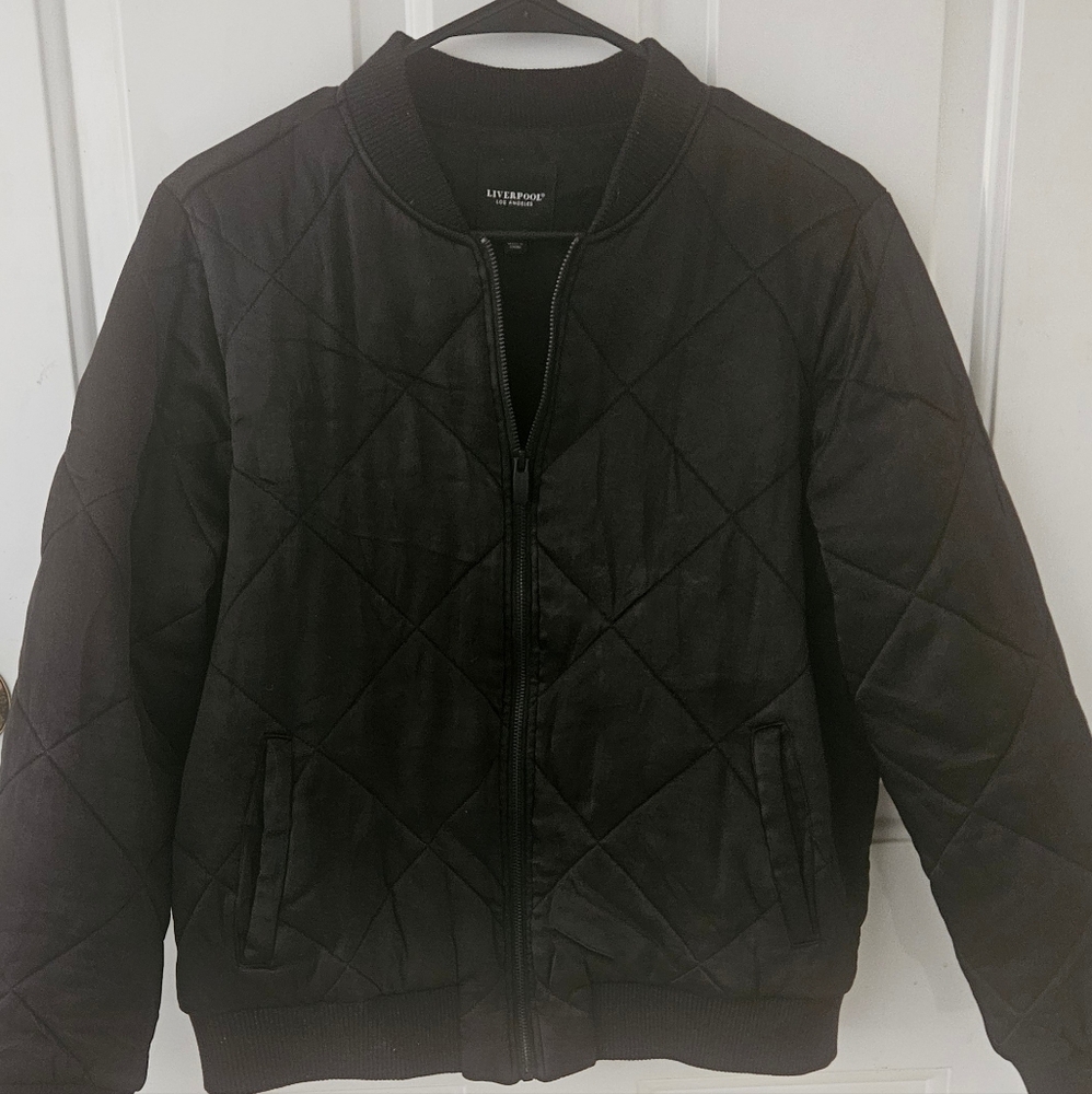 Liverpool Quilted Bomber Jacket Large
